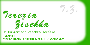 terezia zischka business card